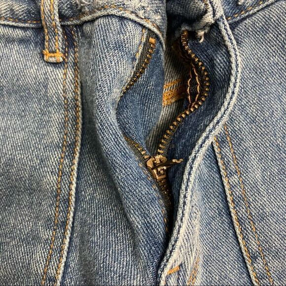 BULLHEAD DENIM COMPANY Women’s Denim Distressed Shorts Blue Size 23 - Picture 4 of 11